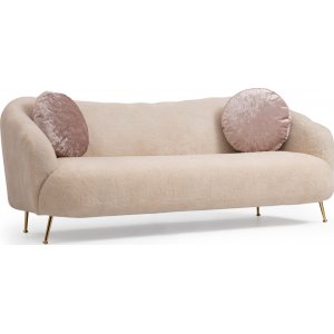 Isolde 3-seters sofa - Beige