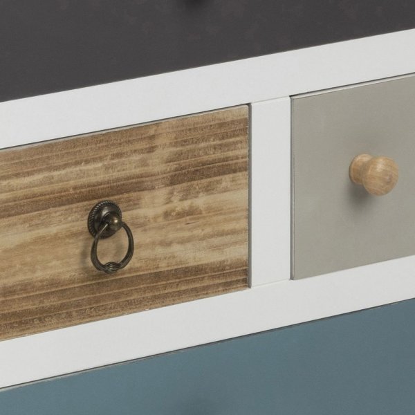 Thais Nattbord - Hvit/multi