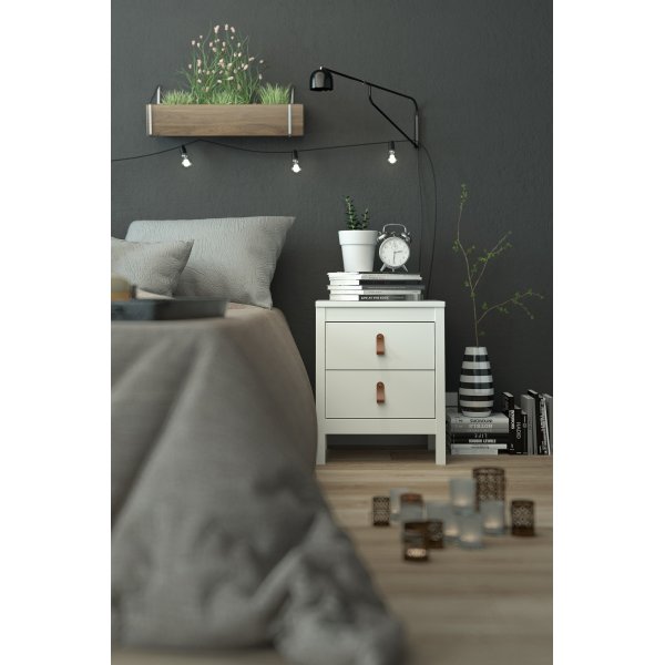 Madrid nattbord - Hvit Madrid nattbord - Hvit