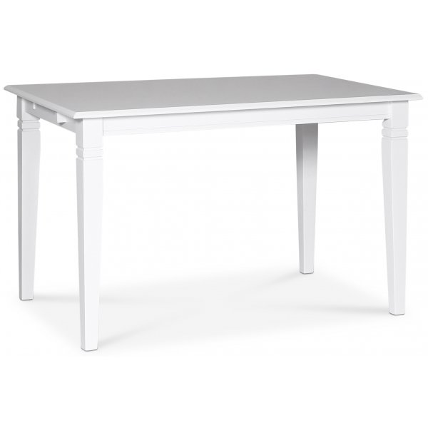 Sandhamn spisegruppe; 120 cm bord med 4 Fårö spisestoler + 3.00 x Møbelføtter Sandhamn spisegruppe; 120 cm bord med 4 Fårö spisestoler + 3.00 x Møbelføtter