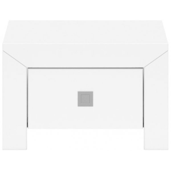 Turner Sengebord - Hvit