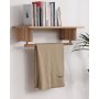 Posh hattehylle 60 cm - Oljet eik