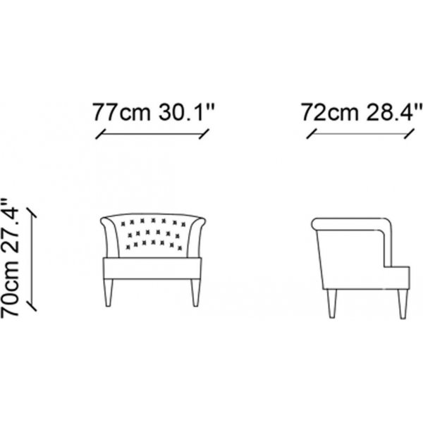 World lenestol - Oransje World lenestol - Oransje