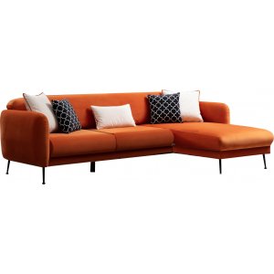 Sevilla divansofa - Oransje