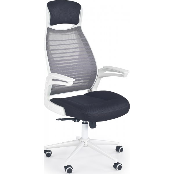 Areta kontorstol - Sort/hvit/gr