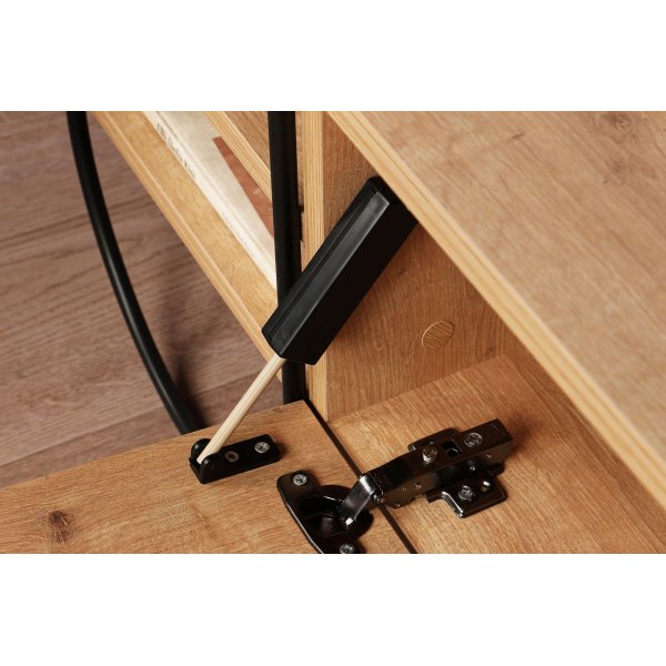 Norfolk mediebenk - Eik