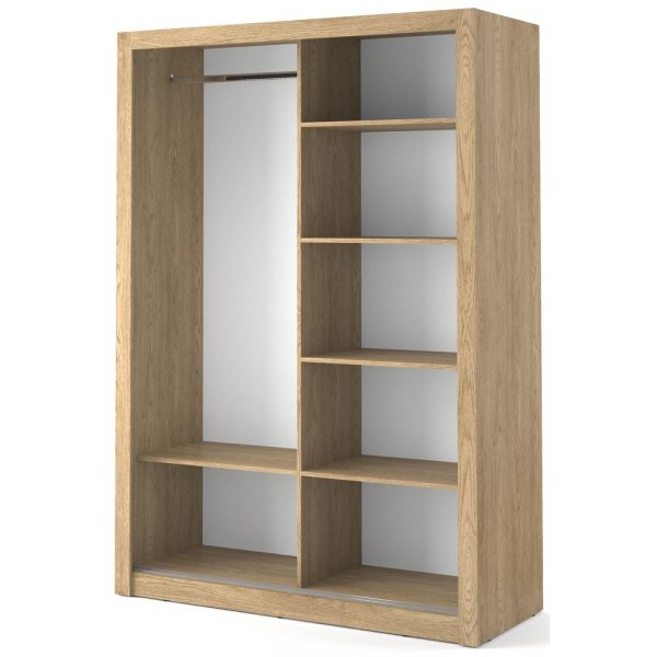 Mervyn garderobe 150 - Shetland eik Mervyn garderobe 150 - Shetland eik