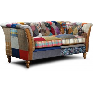 Ruthin 2-seters sofa - Patchwork