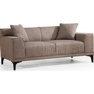 Petra 2-seters sofa - Brun