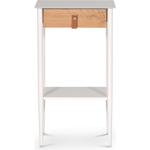 Ekehaga nattbord - Hvit/oljet eik Ekehaga nattbord - Hvit/oljet eik