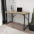 Layton skrivebord 120 x 60 cm - Sort/eik