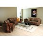 Balbus 3-seter sofa - Mrkbrun