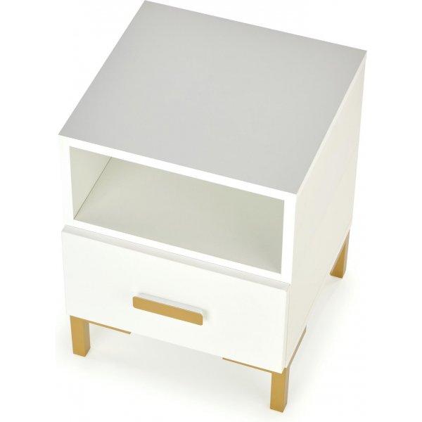 Chantelle nattbord - Hvit