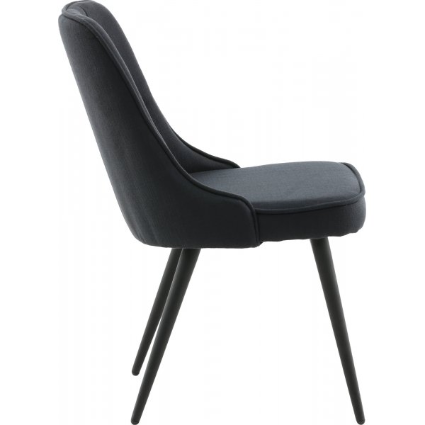 Alice Deluxe spisestol - Svart