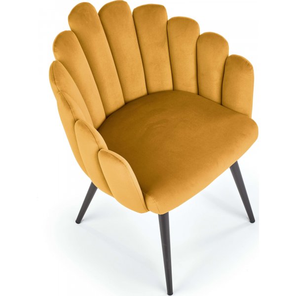 Cadeira spisestuestol 410 - Gul Cadeira spisestuestol 410 - Gul