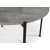 Alva spisebord rundt 120 cm - Betong / Svart
