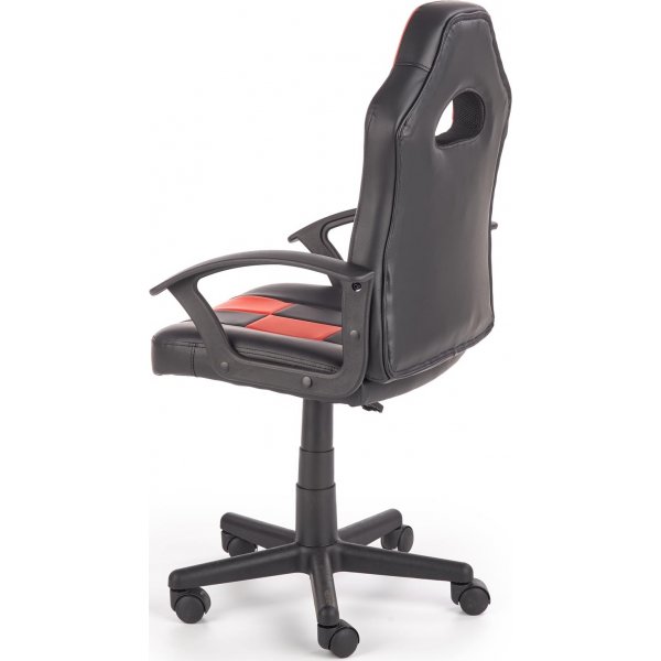 Alfrida kontorstol - Sort/rød Alfrida kontorstol - Sort/rød