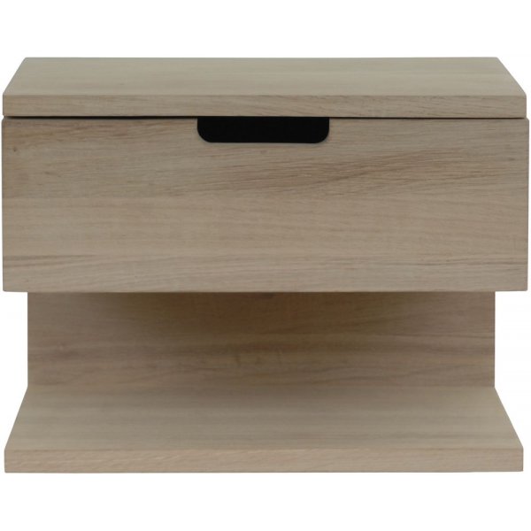 Watson nattbord - Hvitoljet eik + Tekstilrens for møbler Watson nattbord - Hvitoljet eik + Tekstilrens for møbler