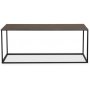 Mio salongbord 120 x 60 cm - Brun eikefiner / svart