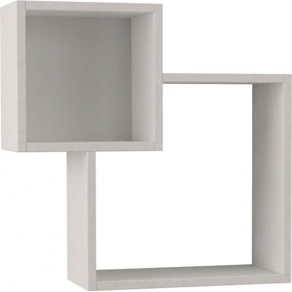 Diamond vegghylle - Hvit