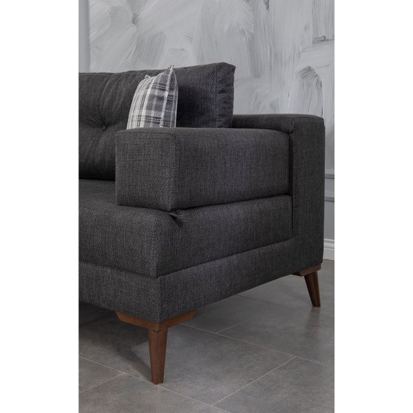 Oslo hjørnesofa - Antrasitt Oslo hjørnesofa - Antrasitt