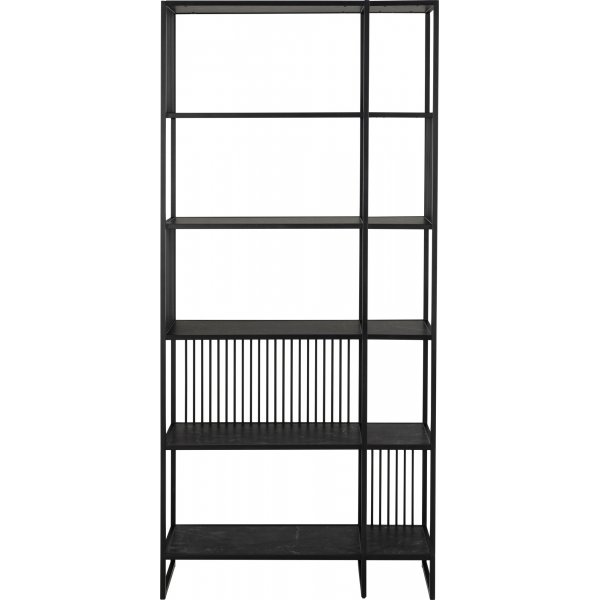 Strington bokhylle høy - Svart Strington bokhylle høy - Svart