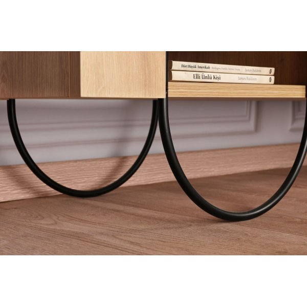 Norfolk mediebenk - Eik