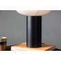 Hovfjllet bordlampe - Sort/Hvit