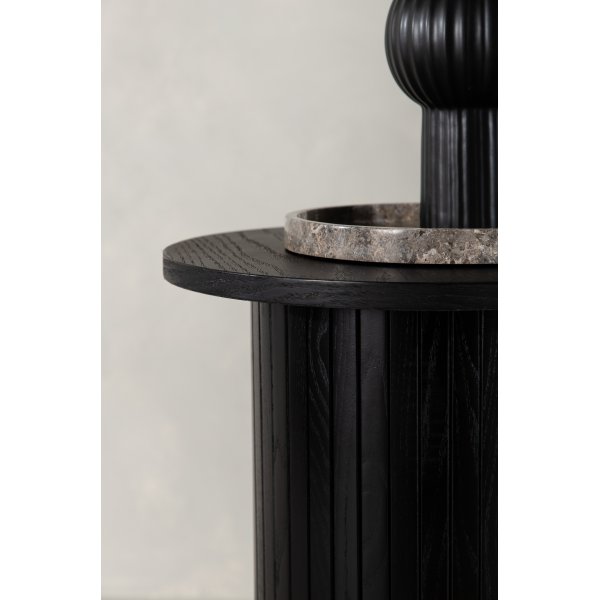 Bianca sidebord Ø40 cm - Sort Bianca sidebord Ø40 cm - Sort