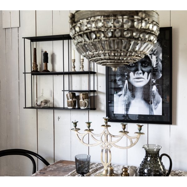 Vegghylle Elliot - Svart Vegghylle Elliot - Svart