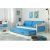 Juniorseng Odense 90 cm - Blå/hvit Juniorseng Odense 90 cm - Blå/hvit