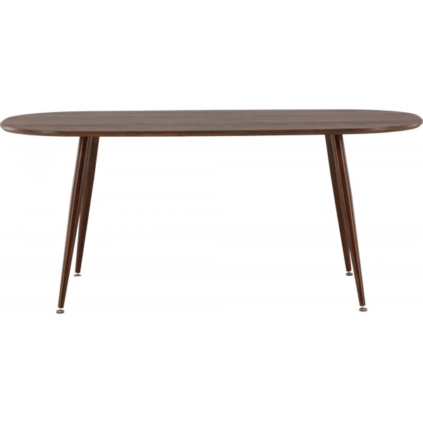 Sanford spisebord 180 x 90 cm - Mørkebrunt Sanford spisebord 180 x 90 cm - Mørkebrunt