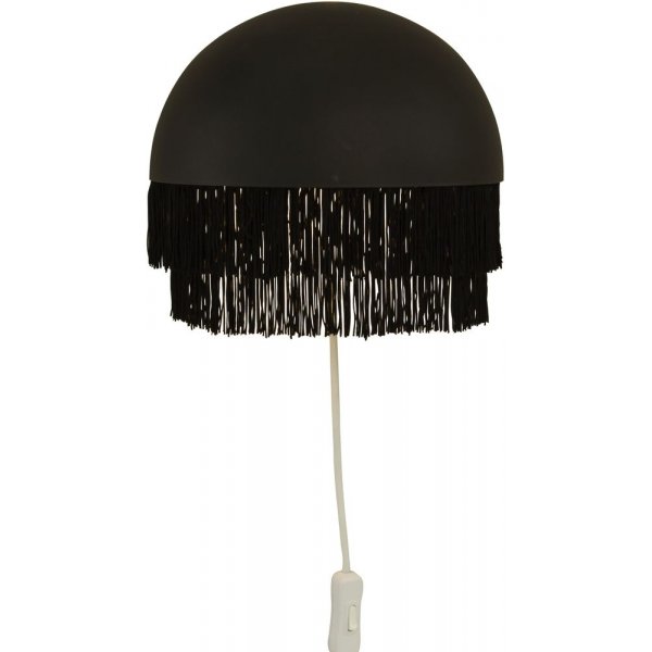 Vegglampe Fransa - Svart