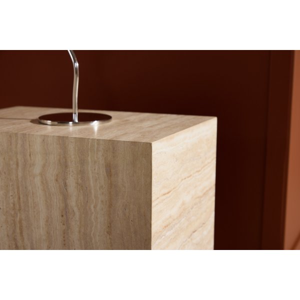 York sidebord 35 x 25 cm - Travertin-look York sidebord 35 x 25 cm - Travertin-look