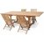 Edenryd spisegruppe som bestr av et spisebord, 160-210 cm og 4 Edenryd-stoler - Teak