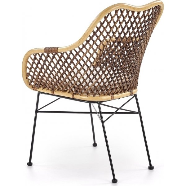 Brody utestol - Rotting/svart + Tekstilpleie for m�bler