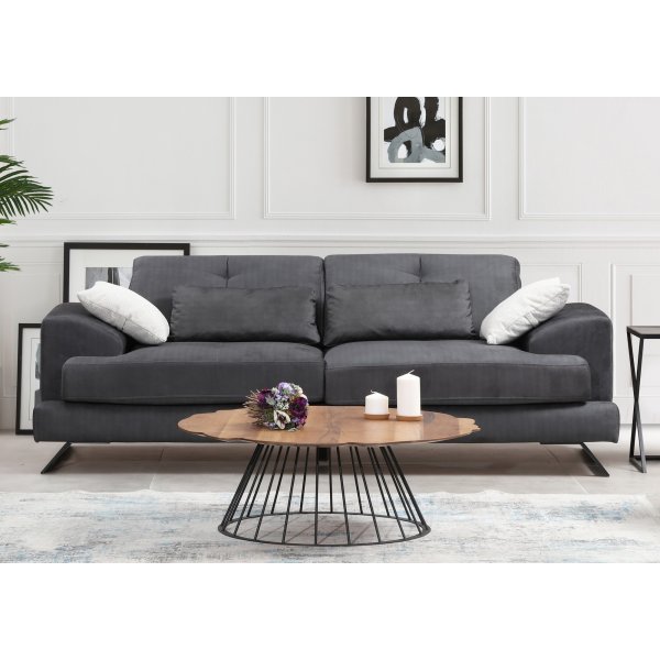 Frido 3-seters sofa - Antrasitt Frido 3-seters sofa - Antrasitt