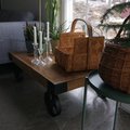 Kundebilde Buffalo sofabord med hjul - Vintage