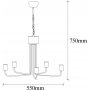 Mum taklampe 3492 - Sort