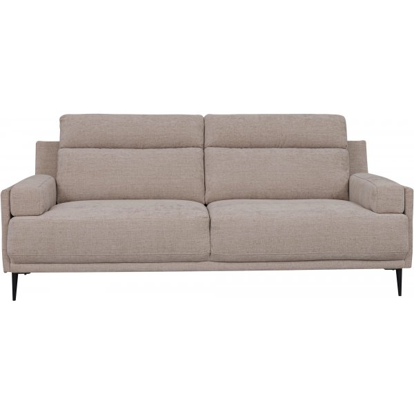 Amsterdam sofa 3-seter beige 208 cm + Mbelftter