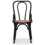 Sintorp spisegruppe, rundt spisebord 115 cm inkludert 4 stk. Samset stoler i byd tre - betong (laminat)
