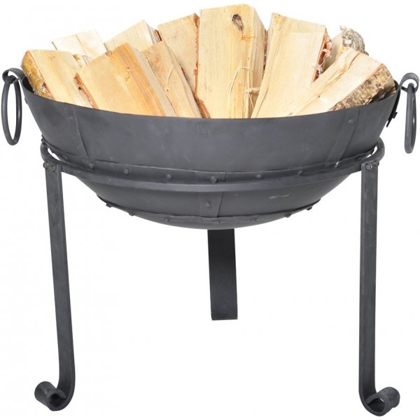 Blskl i ask med stativ - Sort