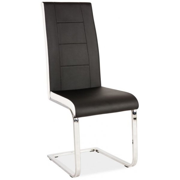 Spisestol Waltham - Sort/hvit