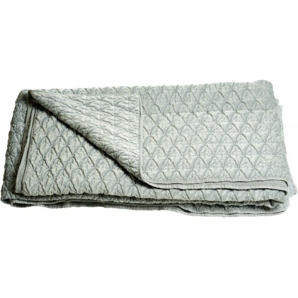 Velvet sengeteppe 270x180 cm - Valgfri farge