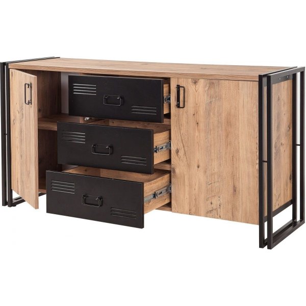 Cosmo Rio skjenk - Furu/svart