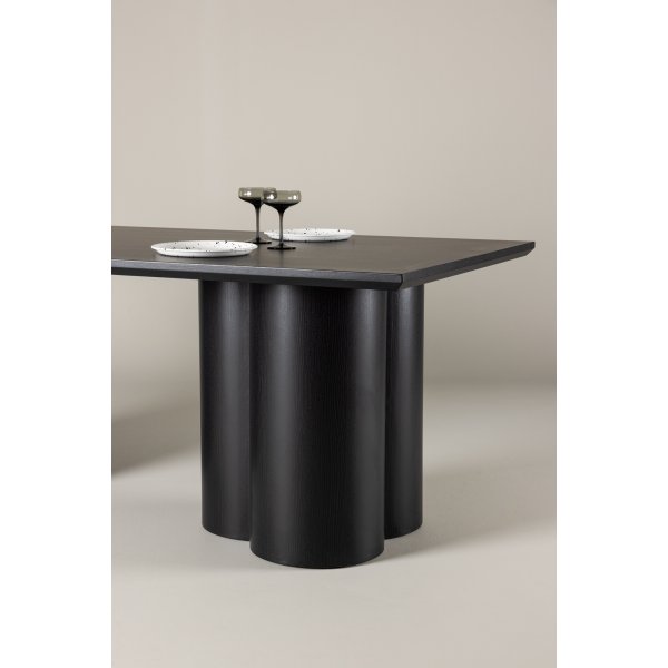 Olivia spisebord 210x100 cm svartbeiset