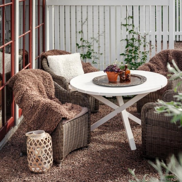 Ulli rutete Nougat - 120 x 180 cm Ulli rutete Nougat - 120 x 180 cm