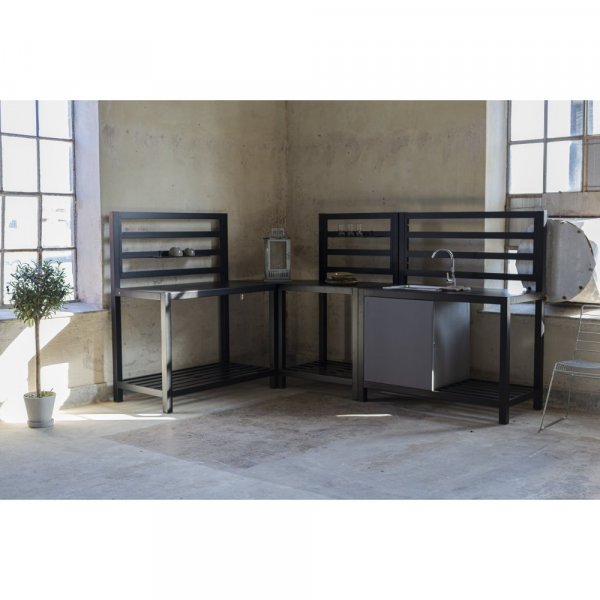 Utekjøkken Lackö med innebygd vask - 120x60 Utekjøkken Lackö med innebygd vask - 120x60