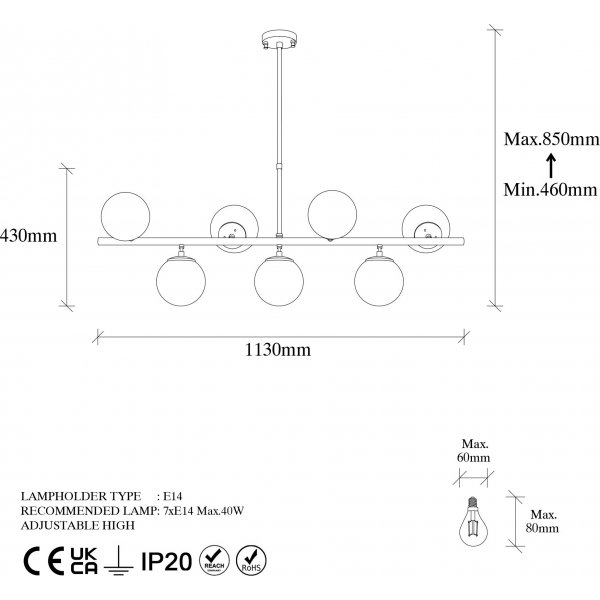 Fasettert taklampe 10540 - Vintage Fasettert taklampe 10540 - Vintage