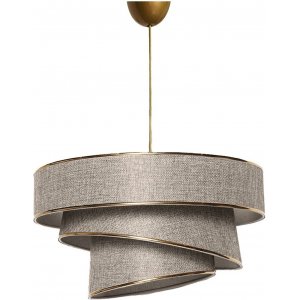 Coupe taklampe - Beige/gull